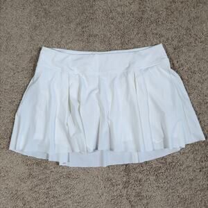 Nike Women's Club Tennis Skort Plus Size 2X White DD0343